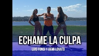 Echame la culpa  Luis Fonsi ft Demi Lovato Lyric Video  KF Dance  Coreografia Zumba® [upl. by Chloris]