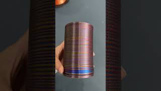 3D Printed SelfLowering Slinky 3dprinting 3dfilament [upl. by Duval]