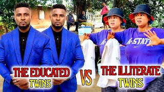 The Educated Twins Vs Illiterate Twins COMPLETE NEW MOVIE Uju Okoli amp Maurice Sam 2023 Nig Movie [upl. by Rockel]