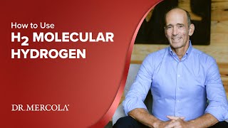 Dr Mercola Demonstrates How to Use H2 Molecular Hydrogen [upl. by Ahsas987]