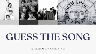 GUESS THE KPOP SONG  A TO Z EDITION [upl. by Akiwak]