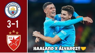 Manchester City vs Red Star Belgrade 31 All Goals amp Extended highlights ⚽💙⚪ [upl. by Nyladnar418]