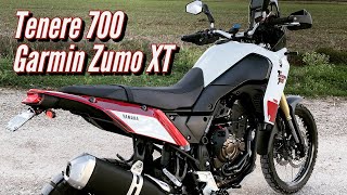 Garmin Zumo XT Install Tenere 700 Factory wiring [upl. by Akenet]