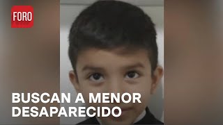 Se busca a Matías Rangel Arenas de 6 años desaparecido en Ecatepec  Las Noticias [upl. by Behnken]