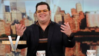 Josh Gad on Returning to Broadway After 10Year Hiatus in Gutenberg The Musical  The View [upl. by Alyosha]