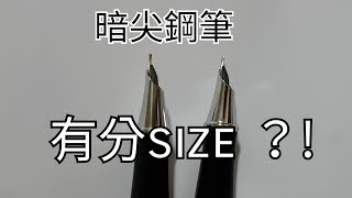 鋼筆 暗尖 有分size？ [upl. by Aubrie]