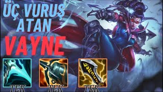 URFTA YENİ VAYNE BUİLDİ İLE TEK ATTIM YOK BÖYLE HASAR  LEAGUE OF LEGENDS [upl. by Ardith]