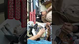 Badminton racket stringing done youtubeshorts shorts trending trendingshorts badminton new [upl. by Tiffanie706]