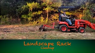 165  Landscape Rake Cleanup [upl. by Kenzi]