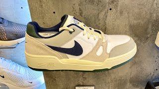 Nike Full Force Low WhiteLight Iron OreLight BoneMidnight Navy  Style Code FZ3595100 [upl. by Norven520]