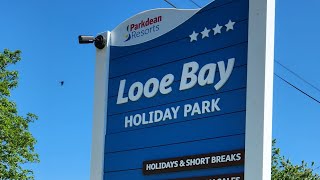 Looe Bay Holiday Park Parkdeans Resorts Accommodation Review Cornwall UK [upl. by Joane13]