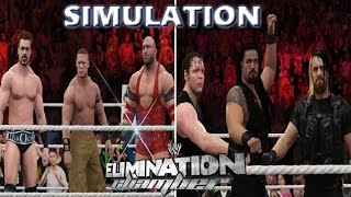 WWE 2K16 SIMULATION The Shield vs John Cena Ryback amp Sheamus  Elimination Chamber 2013 Highlights [upl. by Amein]