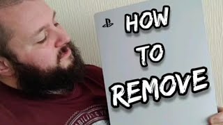 HOW TO REMOVE PS5 PLATES EASY TO FOLLOW STEP BY STEP GUIDE [upl. by Araihc]