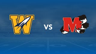 Wellston VS Minford Football [upl. by Ardiedak656]