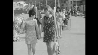 A Day Out at The Seaside Town Of Bray Co Wicklow Ireland 1968 [upl. by Doane]