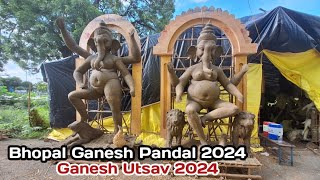 Bhopal Ganesh Pandal 2024 I Ganesh Utsav 2024 I hemrajsinghrai bhopalvlogs [upl. by Huesman]