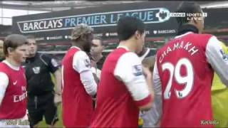 Samir Nasri ignores Gallas [upl. by Enived]