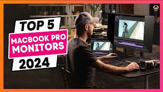 Best Monitor for MacBook Pro in 2024 Top 5 Picks [upl. by Nadabb]