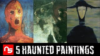 Freaky 5  Haunted Paintings [upl. by Freyah860]