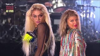 Fergie  Sua Cara ft Pabllo Vittar Live at Rock In Rio 2017 [upl. by Nahpos]