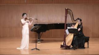 Mascagni  Intermezzo Sinfonico for Violin amp Harp 마스카니 인터메쪼  바이올린 amp 하프 [upl. by Ashraf]