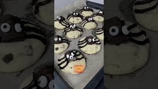 ✨Halloween Spinnenkekse Part 4✨ backen rezept shorts [upl. by Navoj]