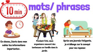 Apprendre des mots et des phrases en français [upl. by Nivag]