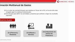 Programación Multianual Presupuestal y Formulación Presupuestaria 2021  2023  ETS [upl. by Eimot360]