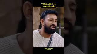 Galat aadmi se puch liya biggboss rajatdalal [upl. by Diskin655]