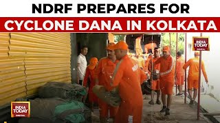 Cyclone Dana NDRF Teams Deployed In South Bengal Kolkata  India Today  Reporter Diary [upl. by Sidnac910]