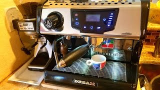 4K Video  La Spaziale S1 Dream T and Baratza Sette espresso [upl. by Anilys767]