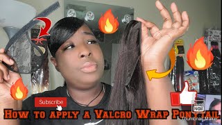 How To Apply A Velcro Wrap Ponytail [upl. by Augustus]