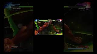 GUILE V S RAINBOW MIKA THE BAZOOKA KICK gaming streetfighter games [upl. by Ennoval]