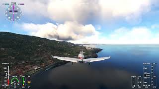 landing at Madeira Airport [upl. by Burchett]