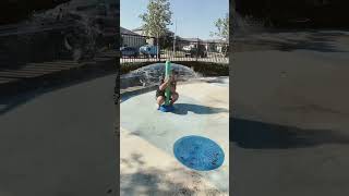 Splash pad in my neighborhood [upl. by Dnalyk882]