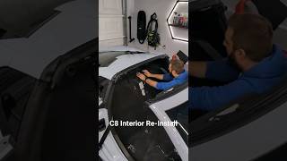 C8 Corvette Sound Deadening Install Part 3 [upl. by Innor]