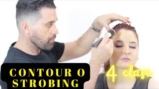 CURSO DE MAQUILLAJE PROFESIONAL Contour o Strobing [upl. by Brittney]