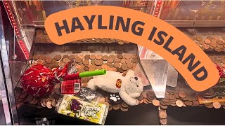 huge prize gifted at HAYLING ISLAND  2p Coin Pusher  Amusement Arcade  Episode 58 [upl. by Ylluz920]