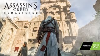 Assassins Creed 1 Remastered 4k PC Ray Tracing Reshade MOD Ultra Realistic Graphics [upl. by Lorrie]