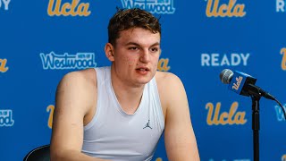 UCLA M Basketball Postgame  Players vs Lehigh Nov 15 2024 [upl. by Elliott]