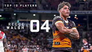 No 4 Reece Walsh Fullback Broncos  NRL Top 10 Players 2023 [upl. by Orlena18]