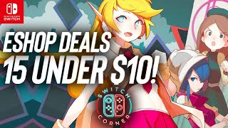 HUGE Nintendo ESHOP Sale Live Now 15 Under 10 Nintendo Switch Deals [upl. by Fowler854]