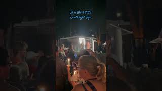 ELVIS Week 2023 🕯️Candlelight Vigil Opening  If I Can Dream  Elvis Presley Graceland shorts [upl. by Rihana]