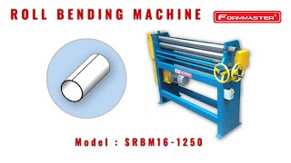 ROLL BENDING MACHINE SHEET ROLLING MACHINE THREE ROLL BENDING MACHINE BENDING ROLLER [upl. by Cas]