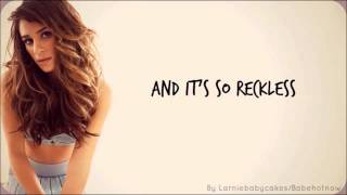 Lea Michele  Dont Let Go Lyrics on Screen [upl. by Rocco232]