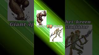 Giant Ape v Thrikreen Gladiator Part 1 who do you got dnd dungeonsanddragons ttrpg [upl. by Llyrehc233]