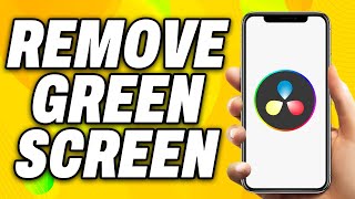 How To Remove Green Screen in Davinci Resolve 2024  Quick Fix [upl. by Idur]