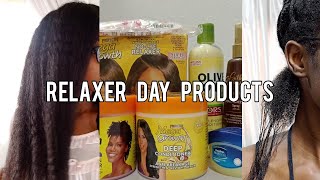 RELAXER DAY PRODUCTS  RELAXED HAIR CARE PRODUCTS [upl. by Ayekat]