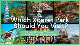 Discover all the Xcaret Adventure Parks in Mexico [upl. by Gervase]