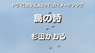 鳥の詩 杉田かおるドラマ 池中玄太80キロ 挿入歌 歌詞付き cover [upl. by Jeanie]